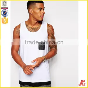 Pocket Tank Top Men,long Mens Tank Top Shirt thumbnail-1