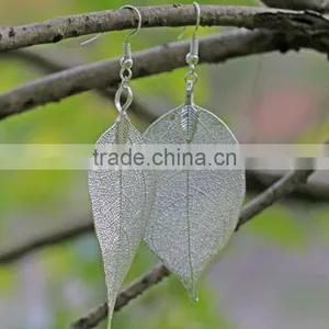 Zm33721a New Model Fancy Ladies Leaf Design Drop Earrings for Party Girls thumbnail-2