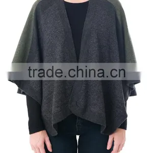 Chunky Great Cotton Wool Poncho Shawl for Sale thumbnail-1