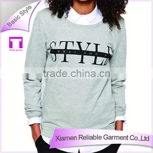Sublimation Long Sleeve Women Printed Hoodies thumbnail-1
