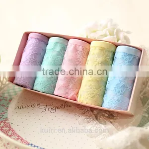 In Stock Item Wholesale Comfortable Blue Girl Panty Sexy Underwear thumbnail-1