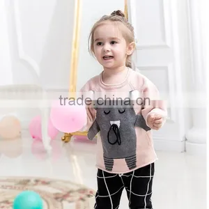 S17695A New Design Children Cable Knit Pullover Sweater thumbnail-1