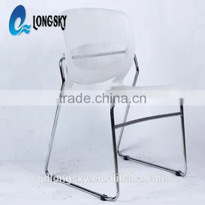 LS-4025 New Design Modern Plastic Office Chair Staff Chair Meeting Stacking Visitor Chair thumbnail-3