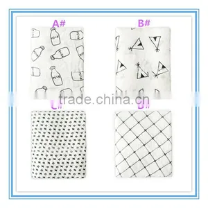 Infant Swaddle Blanket 100% Cotton Cotton Muslin Swaddle Blanket thumbnail-1