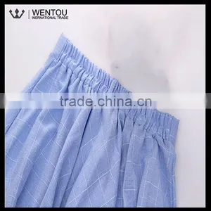 Wholesale Simple Fashions Flared Plaid Skirt thumbnail-3