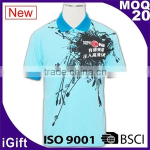 ISO9001/BSCI Factory in China New Design Dri Fit Polo Shirts Wholesale thumbnail-1
