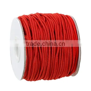 Polyamide Nylon Jewelry Thread Cord For Buddha/Mala/Prayer Beads Red Elastic 2mm thumbnail-1