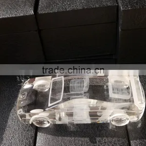 Noble Customized Made Crystal Car Model Crystal Glass Car Model,K9 Crystal Automobile Mould,Motorcar Figurine thumbnail-6