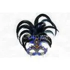 Colombina Metal Carnival Venetian Masks , Eye Masks Fancy Dress thumbnail-1