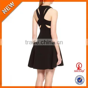 Good Quality 100%cotton Fashion Comfortable Dresses for Women thumbnail-1