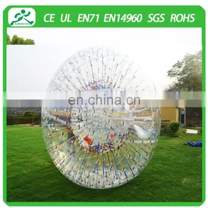 Running Fun CE PVC Inflatable Hamster Zorb Ball for Adults, Crazy Rolling Grass Zorb Balls for Sale thumbnail-5