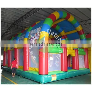 Giant Inflatable Playground Inflatable Fun City thumbnail-1