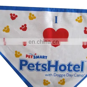 Mass Customization Printing Pet Pet Scarves Cotton Cute Logo Bandanna thumbnail-1