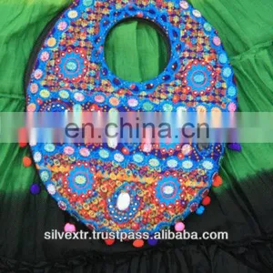 Hot Selling Indian Shoulder Bags,Bohemian Style Gypsy Boho Bag With Hand Embroidered Hippie Shoulder Bags thumbnail-1