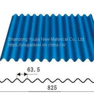 Roofing Sheet Application and SGCC, SGLC, SGLCH, CGCC, CGCH, SGCH (full Hard) Grade Galvanized Steel/ Corrugated Roofing thumbnail-1