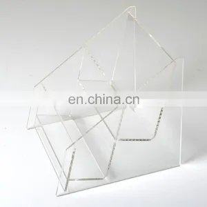 2 Tier Acrylic Wedding Greeting Card Display Stand thumbnail-2