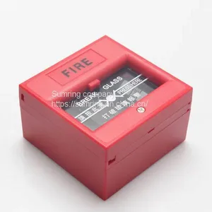 Safety Products Break Glass Fire Alarm System Manual Call Point thumbnail-1