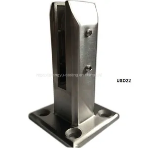 Handrails,Swimming Pool Position and Flooring Mounted Spigot for Frameless Glass Balustrade thumbnail-1