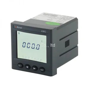 Acrel AMC72L-AV Single Phase Voltage Meter With LCD Display thumbnail-1
