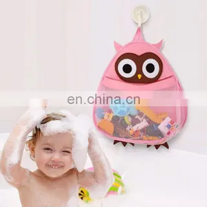 Custom Design Bathroom Storage Bag Kids Toy Hanging Wall Storage Bag Cartoon Mesh Storage Organizer thumbnail-1