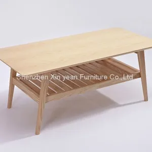 Wooden Quentin Coffee Table With 2 Layer Storage Simple Coffee Table Small Square Coffee Table thumbnail-1