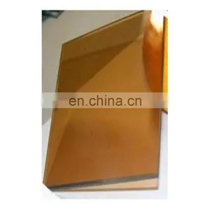 4mm -10mm Golden Bronze Float Glass ,GB11614,CHINESE STANDARD thumbnail-1