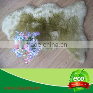 Factory Price Dyed Sheepskin Rugs for Home thumbnail-1