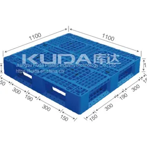 Heavy Duty Rack for Warehouse of China Manufacturer 1111D WGTZ PLASTIC PALLET（BUILT-IN STEEL TUBE） thumbnail-1