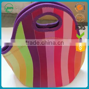 Environmental Neoprene Fabric Colorful Stylish Bag thumbnail-1