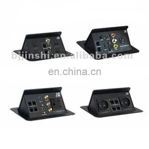 Tilt up With VGA, RJ 45 and AV Ports Cable Connection Box thumbnail-1