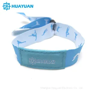 Laser Numbering ISO 14443A 13.56MHz NTAG215 Fabric Band RFID Woven Band thumbnail-5
