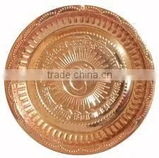 Spiritual Copper POOJA THALI thumbnail-1