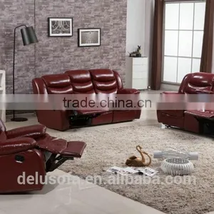 Modern Home Furniture Best Sale Sectional Pure Leather Sofa Set thumbnail-4