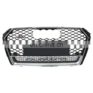 2017-2019 A4 B9 A4L Modification Grille Change to RS4 Style Auto Spare Part New Grille for Audi A4 thumbnail-1