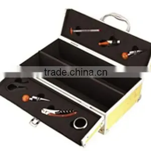 Aluminum Wine Carrier Case,wine Bottle Carrying Case thumbnail-1