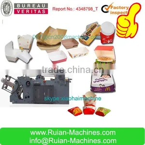 High Quality Automatic Hamburge Box Forming Machine thumbnail-1