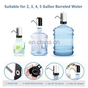 Portable Smart USB Automatic Electric Pump Rechargeable Drinking Water Dispenser Electric Drinking Bottle Water Pump Dispeners thumbnail-5