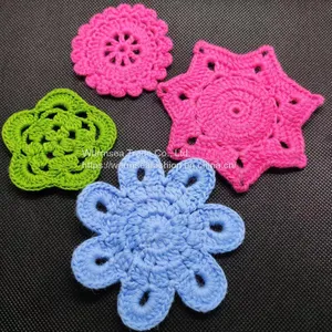 Handcraft Garment Accessories Handmade Cotton Appliques thumbnail-3