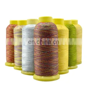120D/2 5000M Multicolor Cotton Polyester Embroidery Sewing Thread Spools for Clot thumbnail-4