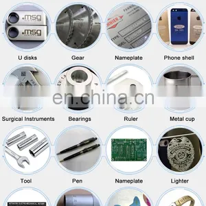 Fiber Laser Cutting Machine for Sale Silver Sigaret Box Iphone Back Case Watch Portable Fiber Laser Marking Machine Price thumbnail-5