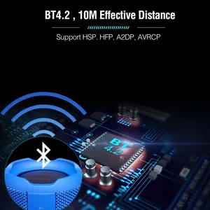 Newest Super Bass Desktop Ipx5 Sports Handsfree Portable Waterproof Outdoor Mini True Wireless Speaker thumbnail-5