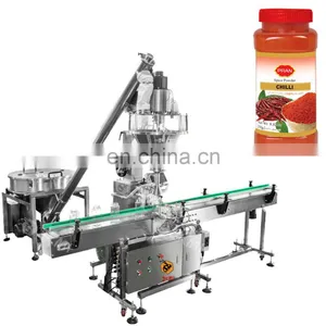 Automatic Small 3 in 1 Instant Coffee Powder Bottle Pouch Filling Machine thumbnail-1