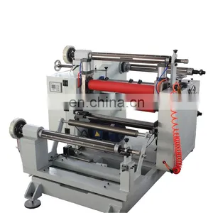 PP PVC PET PE Plastic Film Label Paper Foam Fabric Roll Slitting Rewinding Machine thumbnail-3