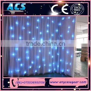 ACS Led Star Cloth Curtain ,LED RGB Backdrop for DJ Equipment thumbnail-1