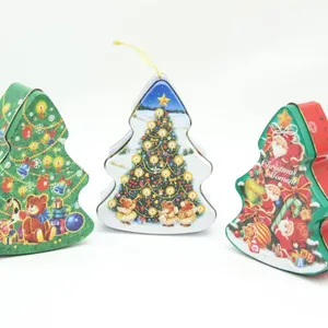 Christmas Tree Gift Tin Box thumbnail-4