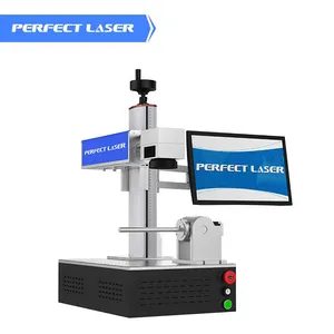 Perfect Laser 20W 30W Portable Tabletop Metal IC Fiber Laser Engraver Etching Marking Machine thumbnail-2