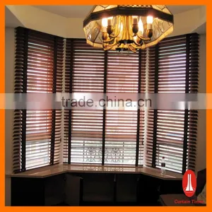 Curtain Times 2015 New Design Faux Wood Venetian Blind Office Wooden Blinds thumbnail-1