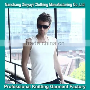 2014 Wholesale Easy Style Clothes /custom Stringer Tank Top for Men Clothes From Garment Factory thumbnail-1