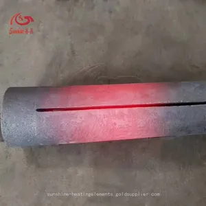 The Slot Type SiC Resistors / SiC Heater / Silicon Carbide Heater Rods thumbnail-1