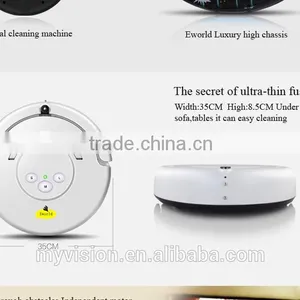 Suction Type Vacuum Cleaner Motor , 24W Electric Road Sweeper , 14.4V Robot Vacuum Cleaner Price thumbnail-3